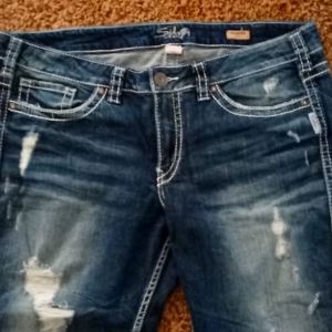 Plus Size Silver Jeans Frances  like New
